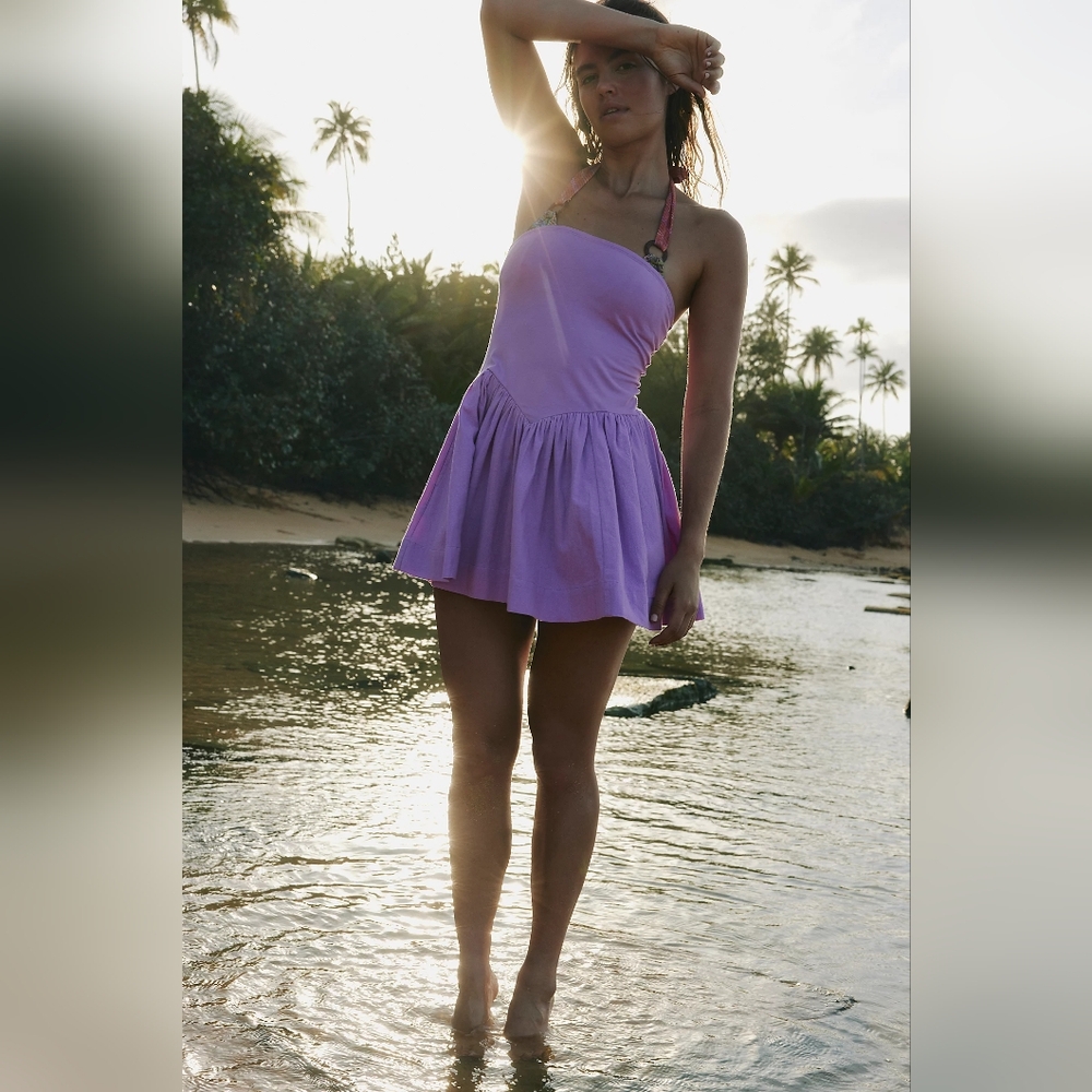NWT Free People FP XS Onda Tube Mini Drop-Waist Dress SOLD OUT